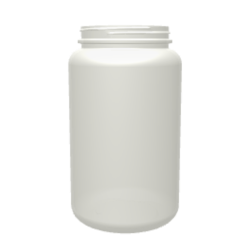 Nutritional Jar Round HDPE